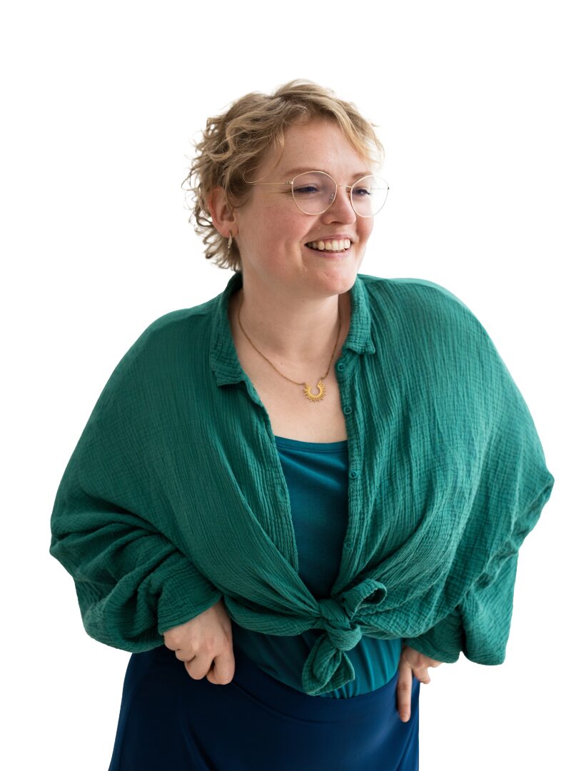 Lisa Preller mit grüner Bluse